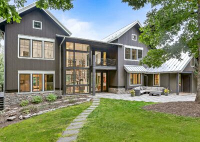 Living Stone Design+Build The Modern Farmhouse Front Yard