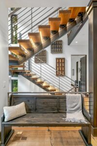 Living Stone Design+Build The Modern Farmhouse Bench