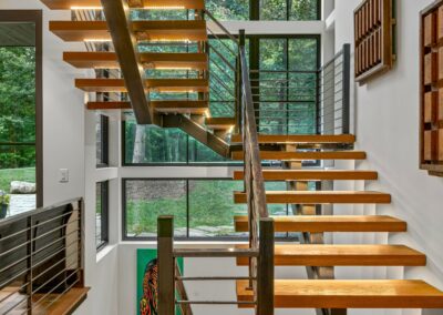 Living Stone Design+Build The Modern Farmhouse Staircase