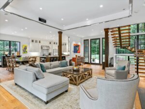 Living Stone Design+Build The Modern Farmhouse Open Concept