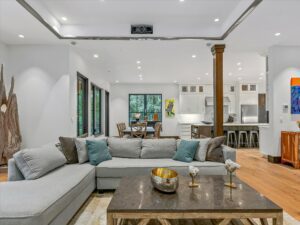 Living Stone Design+Build The Modern Farmhouse Living Room Furniture
