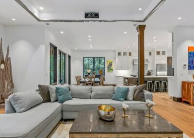 Living Stone Design+Build The Modern Farmhouse Living Room Furniture
