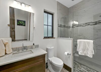 Living Stone Design+Build The Modern Farmhouse Walk In Shower