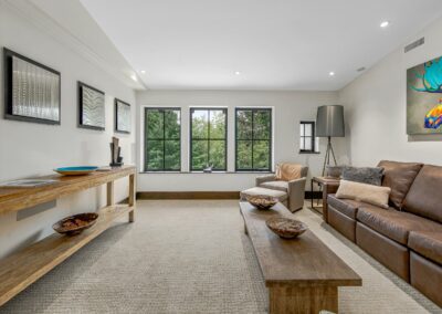 Living Stone Design+Build The Modern Farmhouse Den