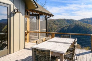 Living Stone Design+Build The Miller Residence Outdoor Dining Area