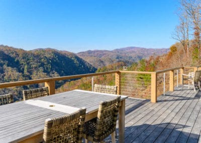 Living Stone Design+Build The Miller Residence Porch Table
