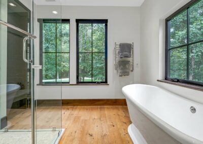 Living Stone Design+Build The Modern Farmhouse Bathtub