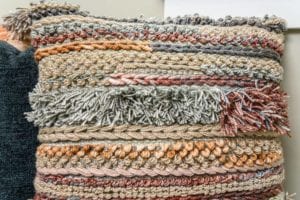pillow and fabric selections