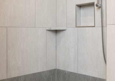Living Stone Design+Build Bronder Shower Tile