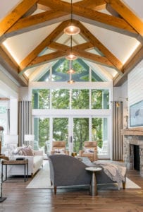 Living Stone Design+Build Bronder Vaulted Ceiling