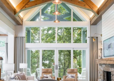 Living Stone Design+Build Bronder Vaulted Ceiling