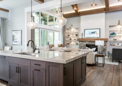 Living Stone Design+Build Bronder Kitchen Lighting