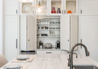 Living Stone Design+Build Bronder Residence Kitchen Storage
