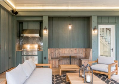 Living Stone Design+Build Bronder Breakfast Nook