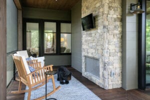Living Stone Design+Build Cooper Side Porch