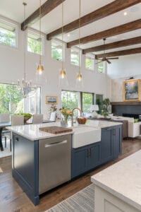 Living Stone Design+Build Cooper Modern Open Concept