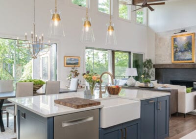 Living Stone Design+Build Cooper Modern Open Concept
