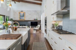 Living Stone Design+Build Cooper Open Concept Kitchen