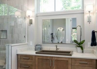 Living Stone Design+Build Cooper Modern Bathroom