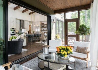 Living Stone Design+Build Cooper Open Pocket Door