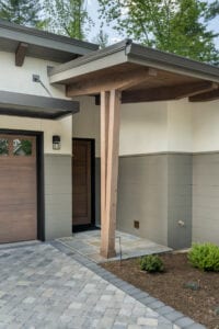 Living Stone Design+Build Cooper Garage Entrance