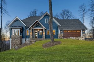 Living Stone Design+Build The Scanlon Residence Front Elevation