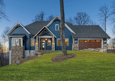 Living Stone Design+Build The Scanlon Residence Front Elevation