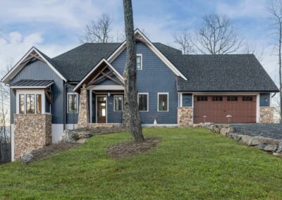 Living Stone Design+Build The Scanlon Residence Front Yard