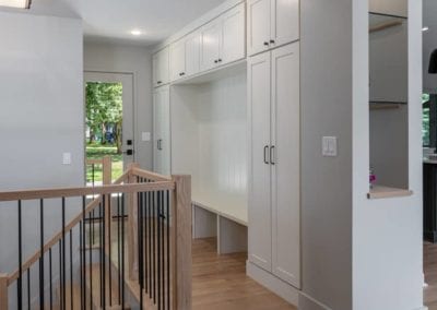 Living Stone Design+Build Maggart Residence Mudroom