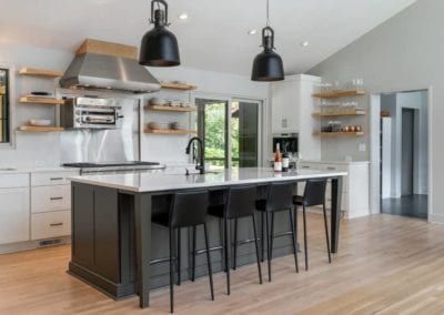 Living Stone Design+Build Maggart Residence Kitchen Lighting
