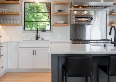 Living Stone Design+Build Maggart Residence Kitchen Lighting