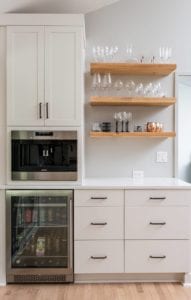 Living Stone Design+Build Maggart Residence Kitchen Shelves