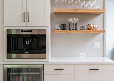Living Stone Design+Build Maggart Residence Kitchen Shelves