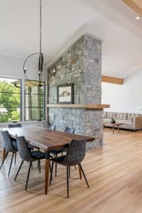 Living Stone Design+Build Maggart Residence Dining Table