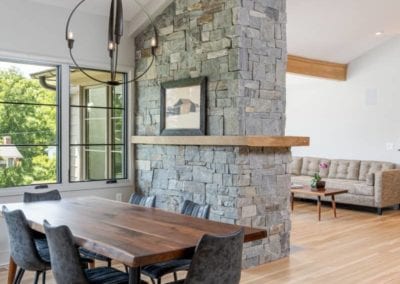 Living Stone Design+Build Maggart Residence Dining Table
