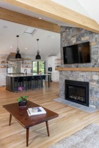 Living Stone Design+Build Maggart Residence Indoor Fireplace