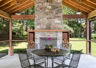 Living Stone Design+Build Maggart Residence Patio Table