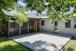 Living Stone Design+Build Maggart Residence Screen Porch