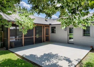 Living Stone Design+Build Maggart Residence Screen Porch