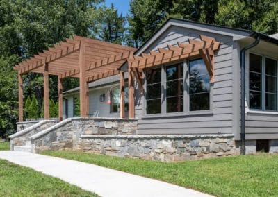 Living Stone Design+Build Maggart Residence Side View