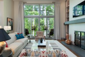 Living Stone Design+Build Hillin-Guilbeau Living Room Decor