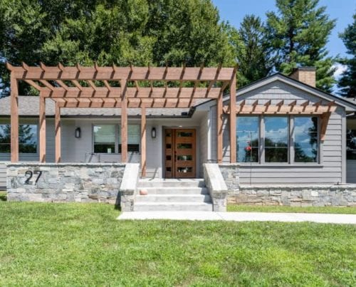 Living Stone Design+Build Maggart Residence Front View