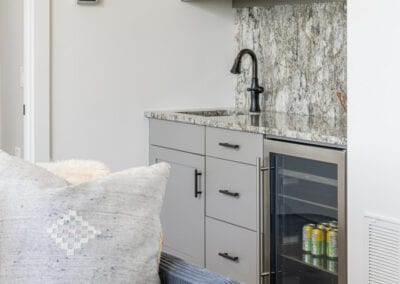Living Stone Design+Build Logan Mini Bar