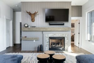 Living Stone Design+Build Logan Fireplace