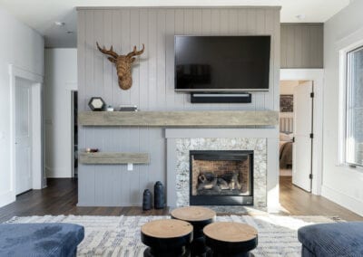 Living Stone Design+Build Logan Fireplace