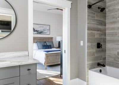 Living Stone Design+Build Logan Bathroom Door