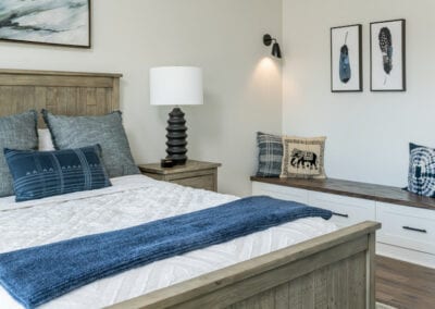 Living Stone Design+Build Logan Bedroom Nook