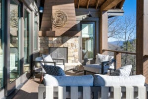 Living Stone Design+Build Exterior Fireplace