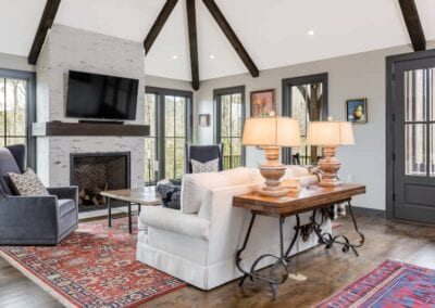 Living Stone Design+Build Park Living Room Decor