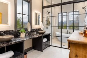 Living Stone Design+Build Park Bathroom Side View